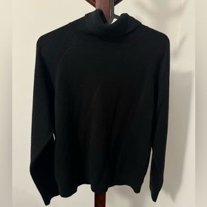 Womens Black Turtleneck Sweater